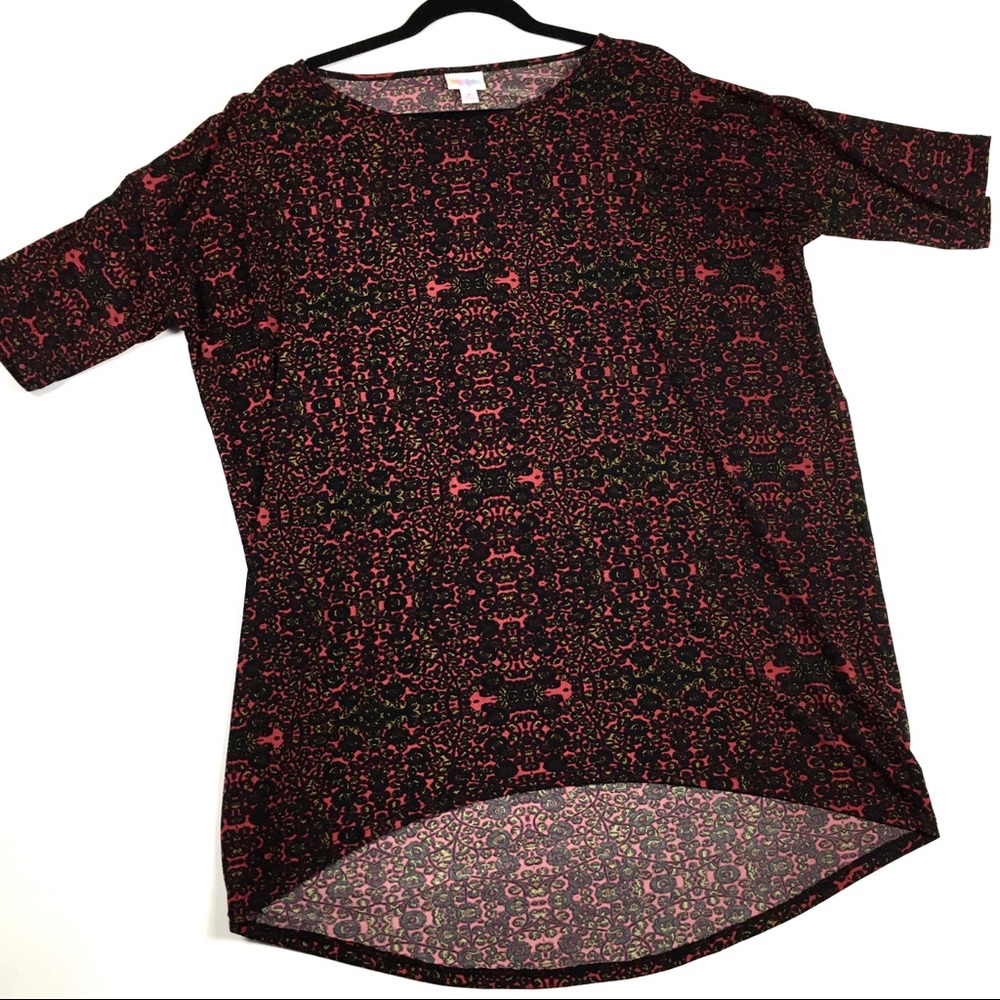 LuLaRoe Irma Tunic Top Short Sleeve Medium